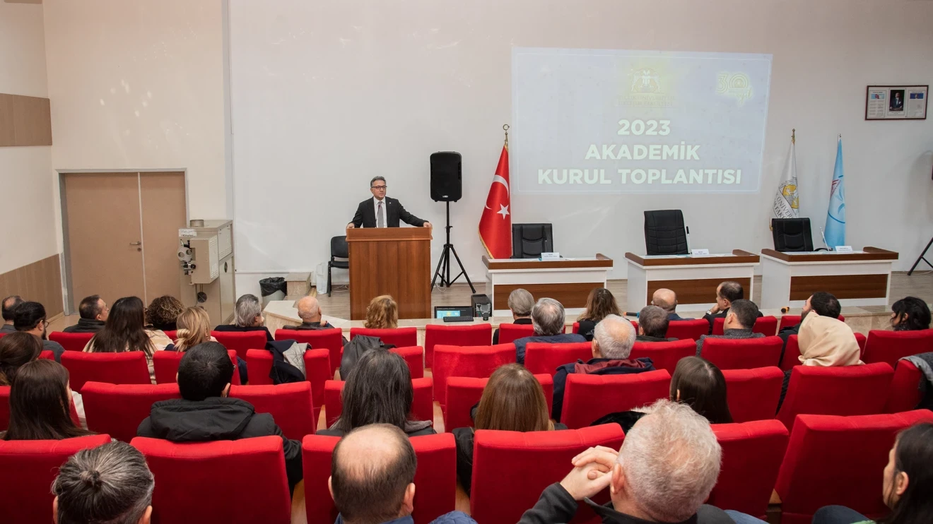 Academic Board Meeting was held at Selçuk University Faculty of Communication